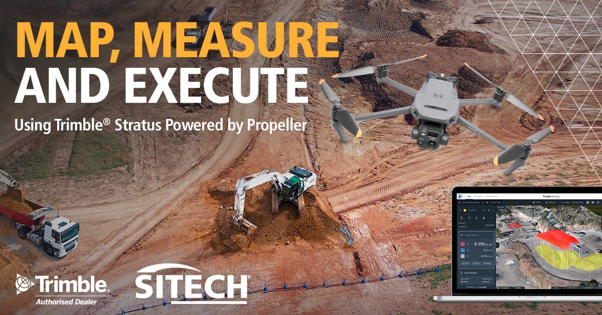 Trimble Stratus Drone Data Platform for Aggregates Operations